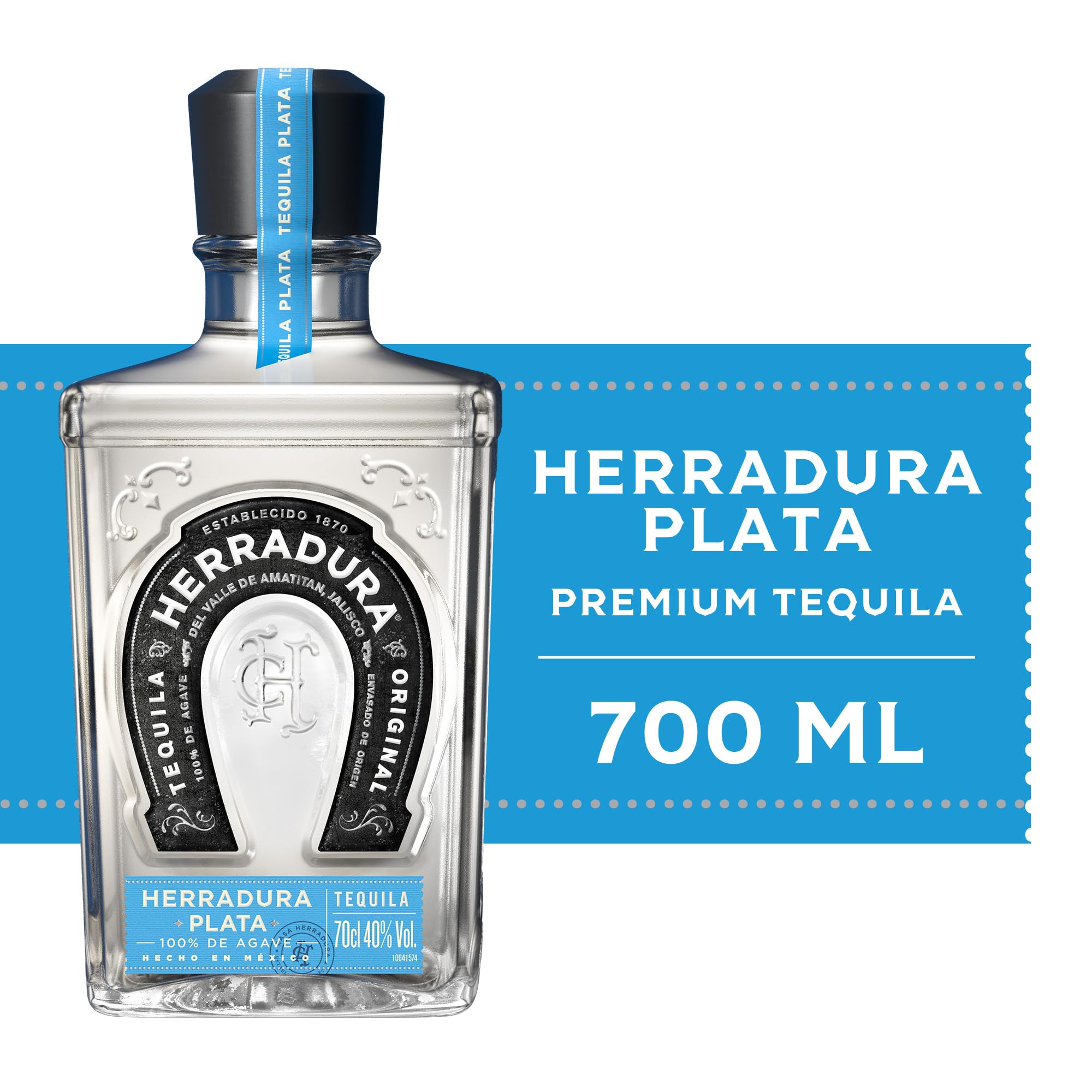 Tequila Herradura Plata 0.7L 40% Vol - Ultra Premium Tequila
