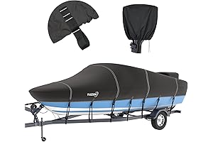 Tuszom 20 ft Boat Cover for Marine Use