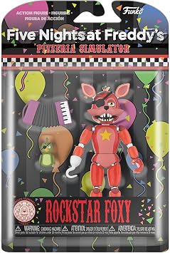 Funko Action Figures: Five Nights at Freddy's Pizza Simulator - Rockstar Foxy