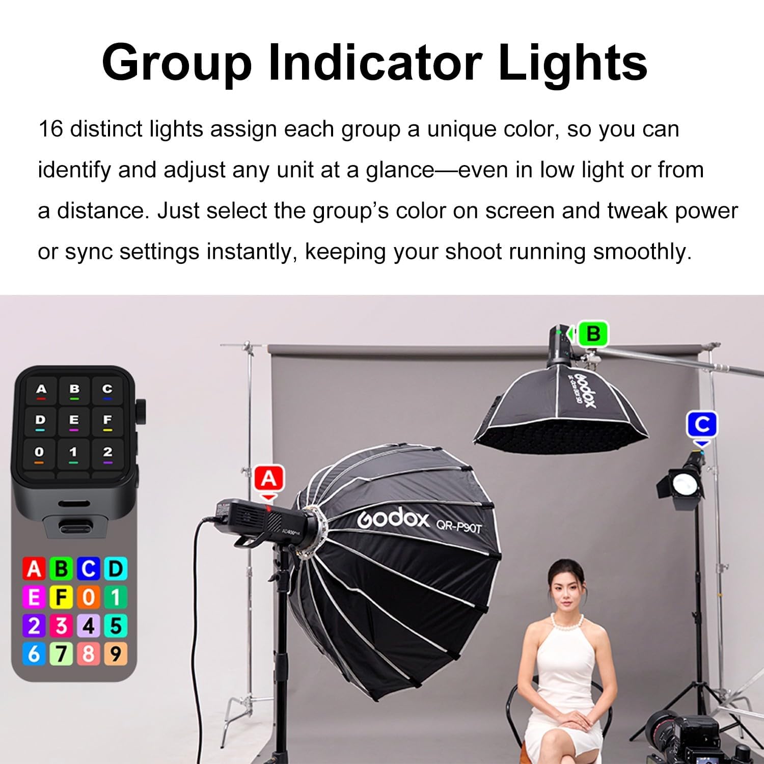 GODOX AD400 Pro II AD400Pro II AD400ProII 2.4G TTL 1/8000 HSS 400Ws Outdoor Flash,21.6V/2600mAh Battery,0.01~1s Recycle,460 Full Power Flashes,for Canon Sony Nikon Fuji Olympus Panasonic Etc Cameras