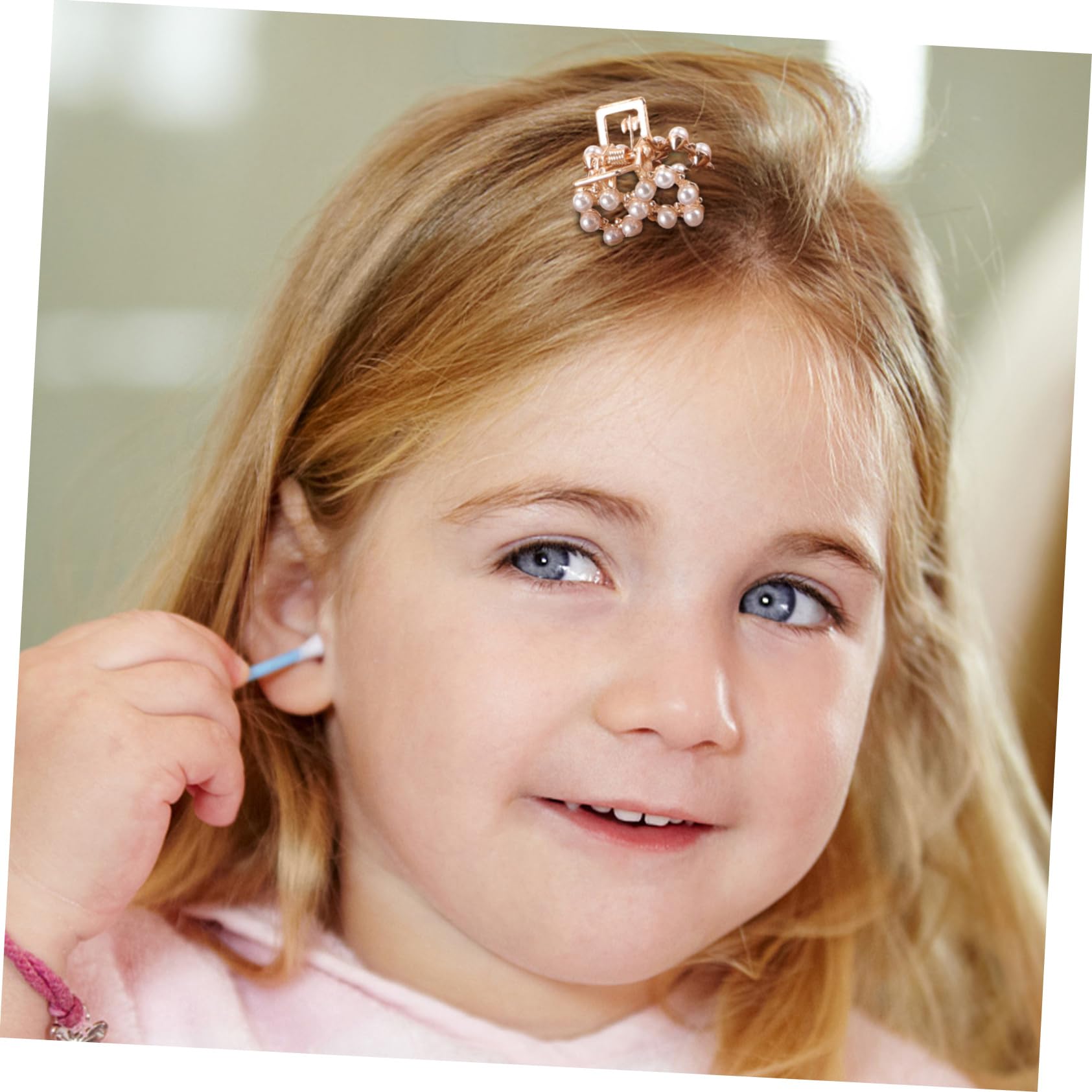 FRCOLOR 36pezzi Fermagli Per Perla Da Clip Per Donne e Ragazze Accessori Eleganti Per Matrimoni e Occasioni Speciali Design Semplice e Delicato Adatti Tutti Gli Stili Di Acconciatura