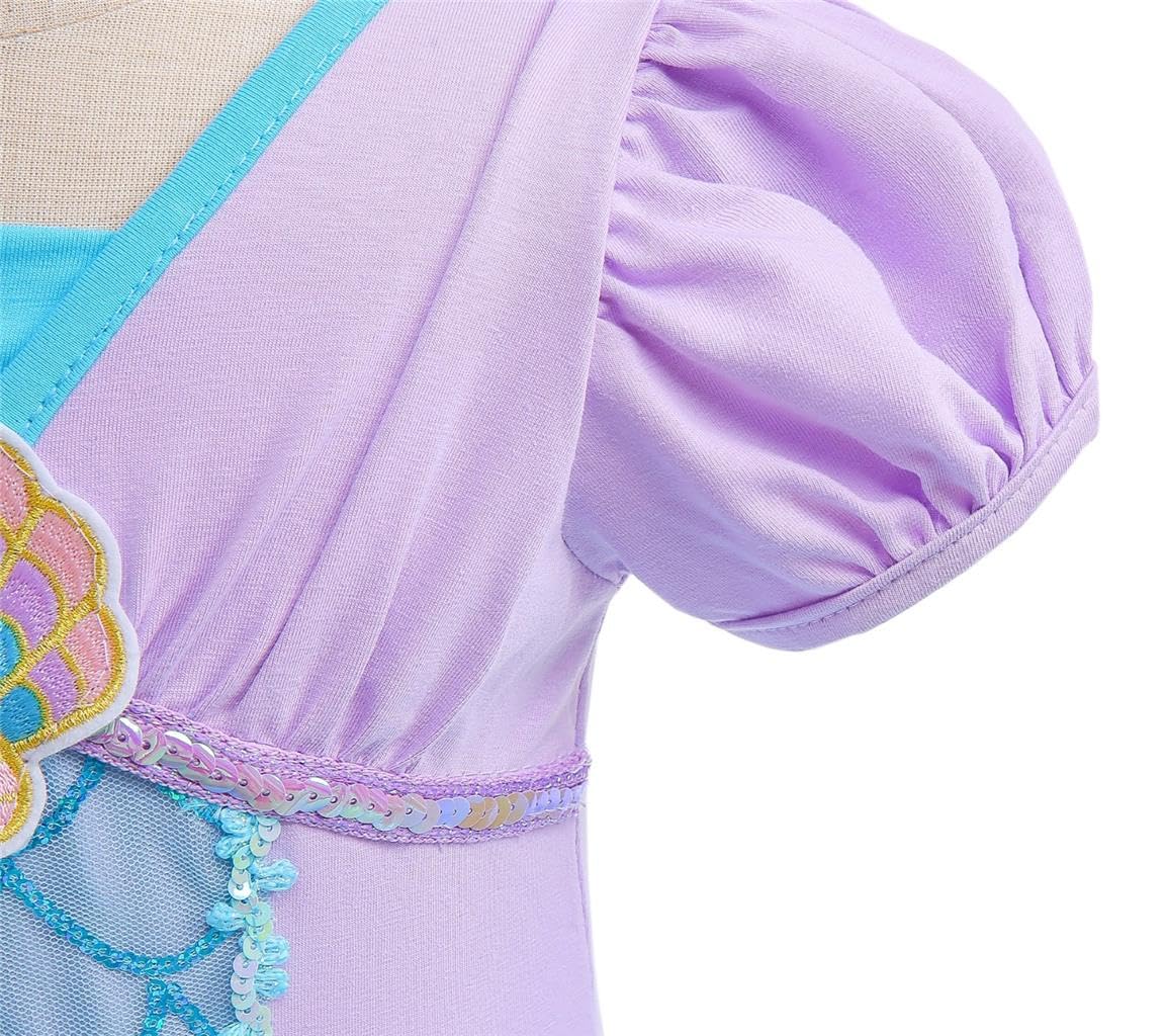 Lito Angels Vestidos Tutú de Princesa para Niñas, Varios Estilos | Mangas abullonadas, Corpiño con lentejuelas, Falda tutú de 4 capas, Braguita integrada, Ballet, Halloween, Carnaval