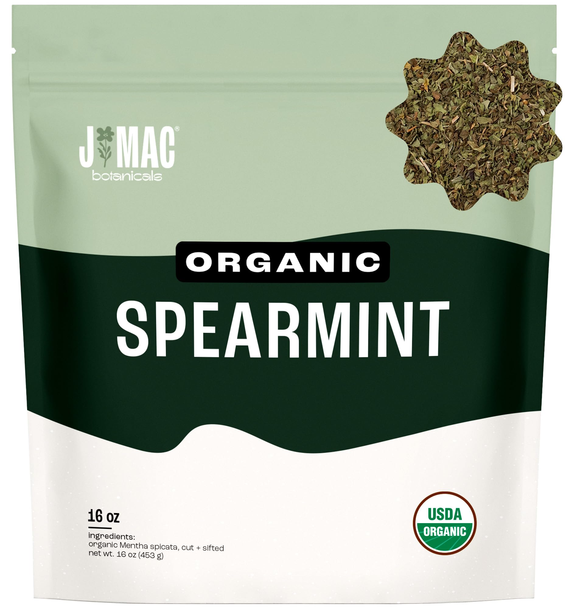 Organic Spearmint tea loose leaf