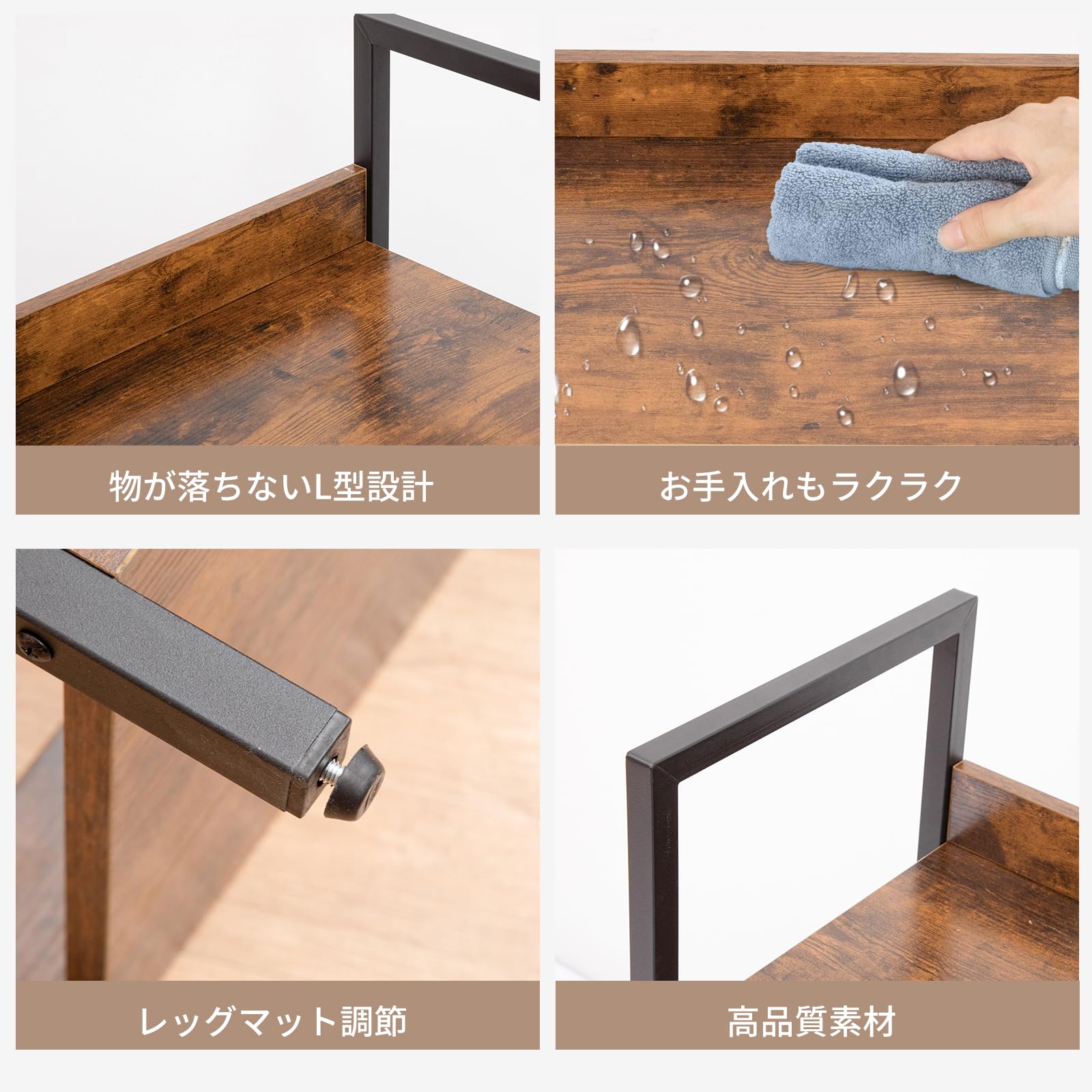 Amazon｜IMIEE オープンシェルフ オープンラック 収納棚 収納ラック