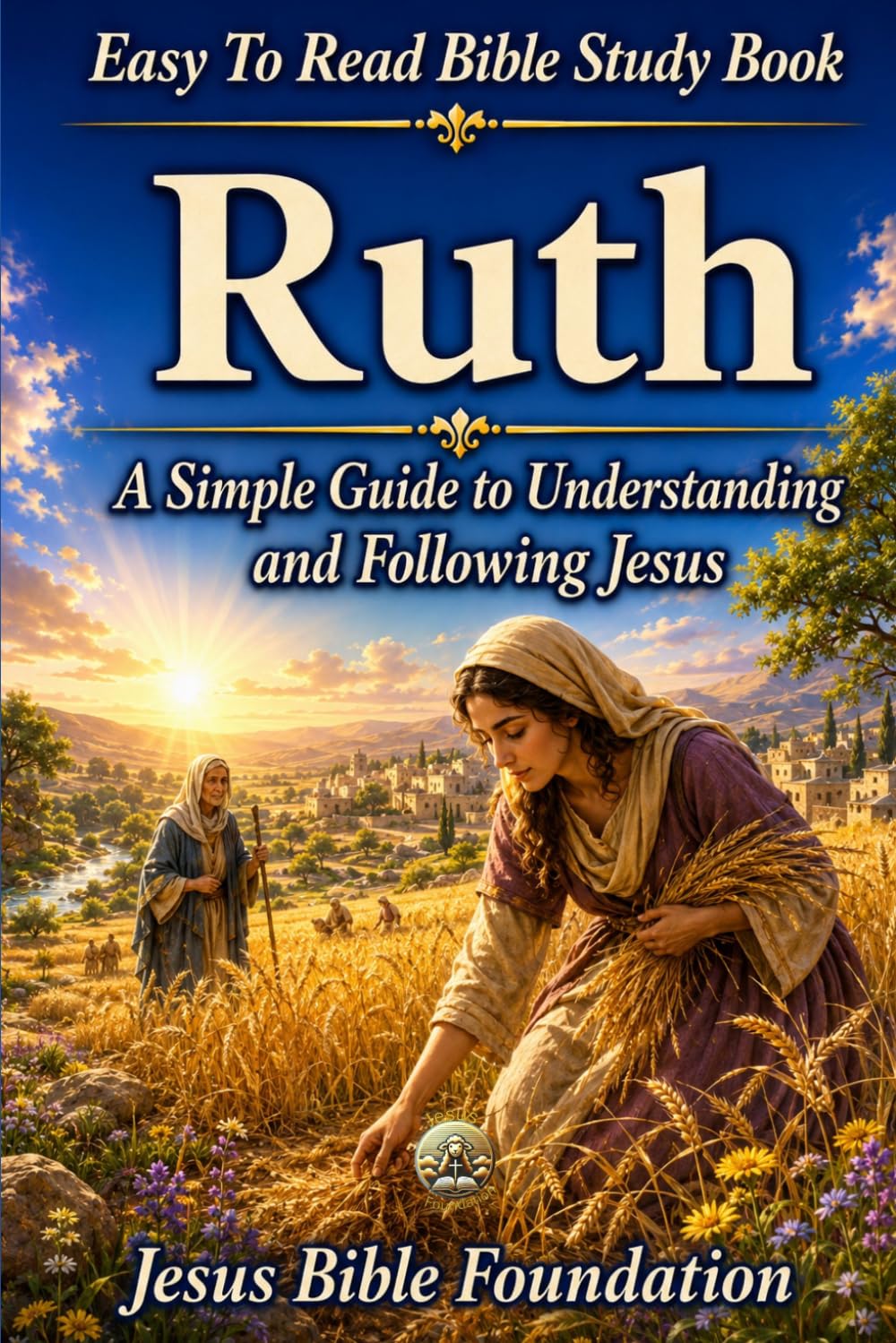 Easy to Read Bible Study Book Ruth: A Simple Guide to Understanding and Following Jesus