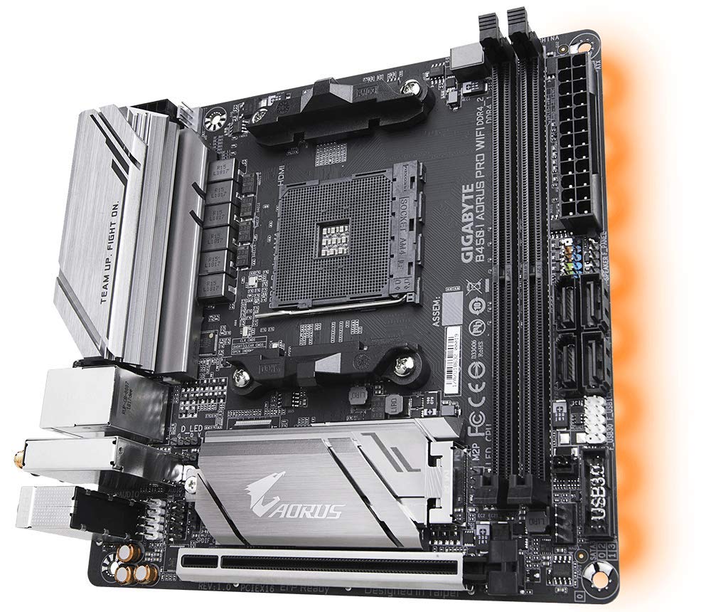 Amazon.com: Gigabyte Aorus I Pro AM4 AMD B450 Mini ATX DDR4-SDRAM