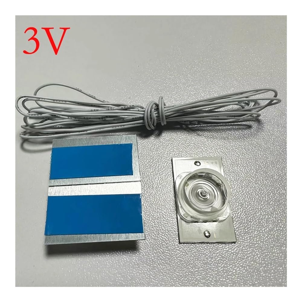 Compatibile con perline Compatible with lampade a striscia di retroilluminazione a LED SMD con filtro ottico Compatible with TV LED da 32-65 pollici, riparazione 3V con modello(Copper 100PCS 6V)