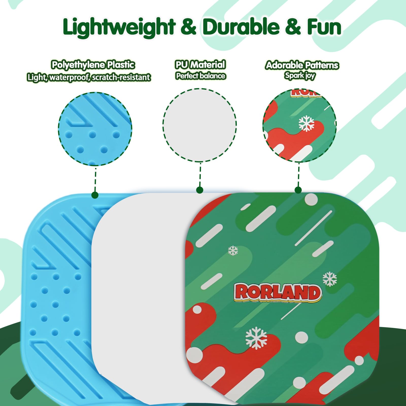 Set Pickleball: 2 Racchette e 4 Palline per Bambini, Peso Leggero 200g, Impermeabile. Per Giardino, Spiaggia, Piscina. Regalo per Principianti