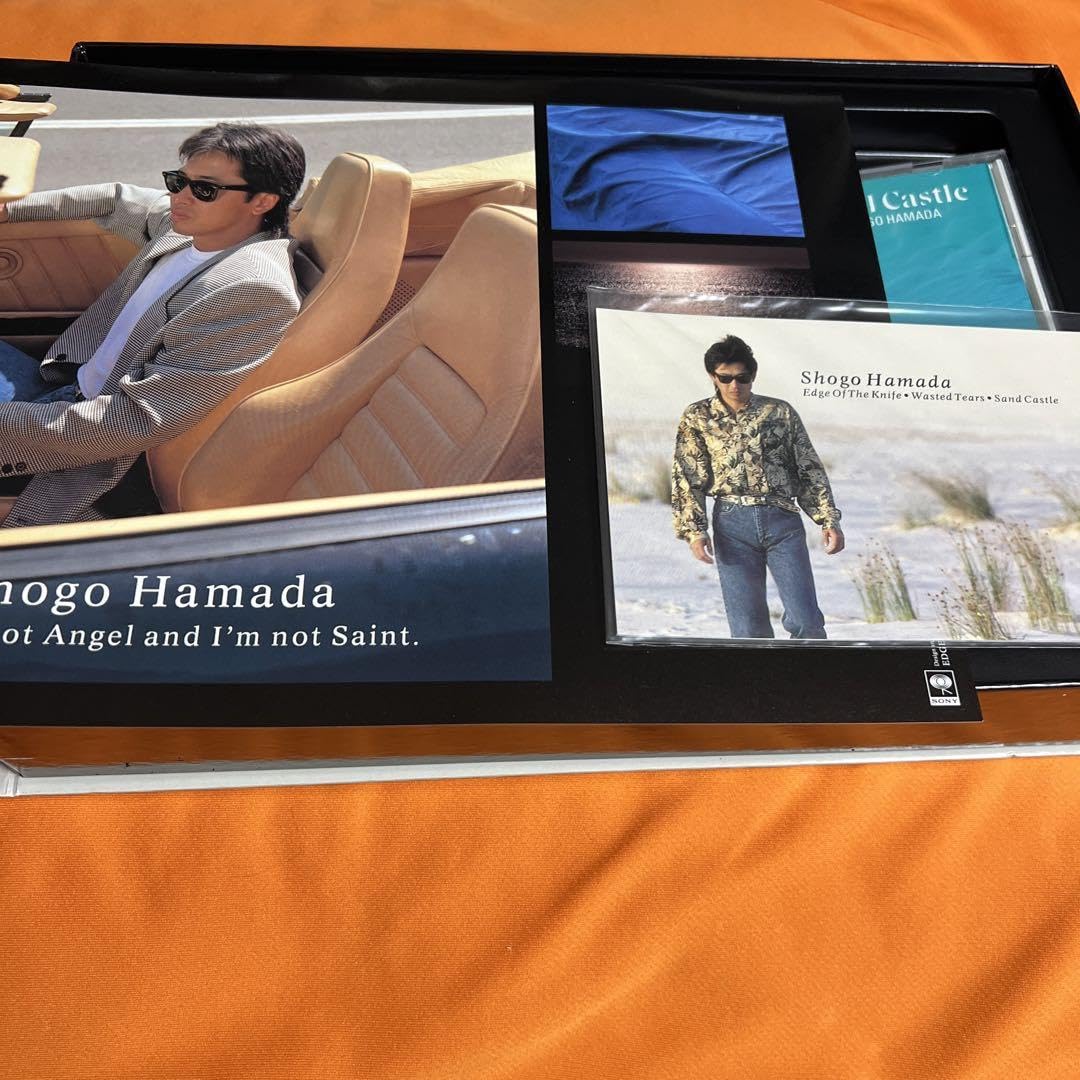 浜田省吾 BOX 「EDGE OF THE KNIFE」 「WASTED TEARS」 「SAND CASTLE
