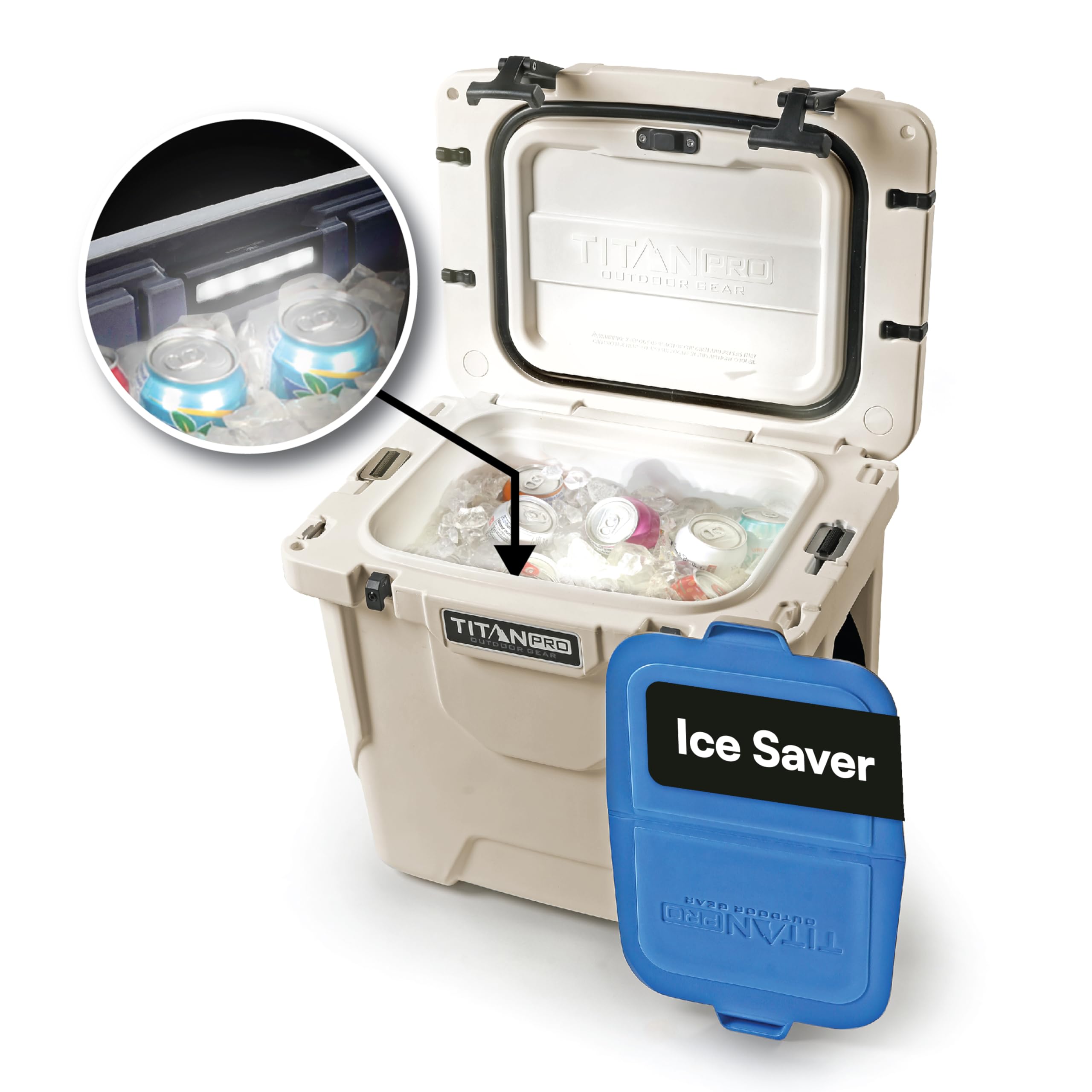 Amazon.com : Titan PRO High Performance Ice Chest - 25 Quart
