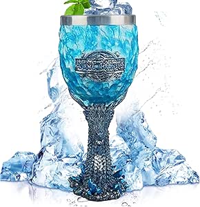 Chope De Biere Viking ZENFUN Noric Viking Mug à Bière En Acier Inoxydable 18/8 Chope Biere