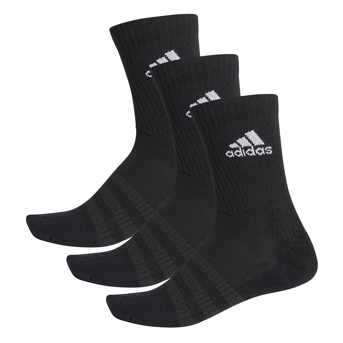 adidasUnisex-adult Cushioned Crew 3 Pairs SOCKS (pack of 3)