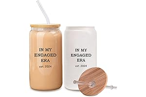 ZouZou Glass Cup: Sip in Style on Your Engaged Era