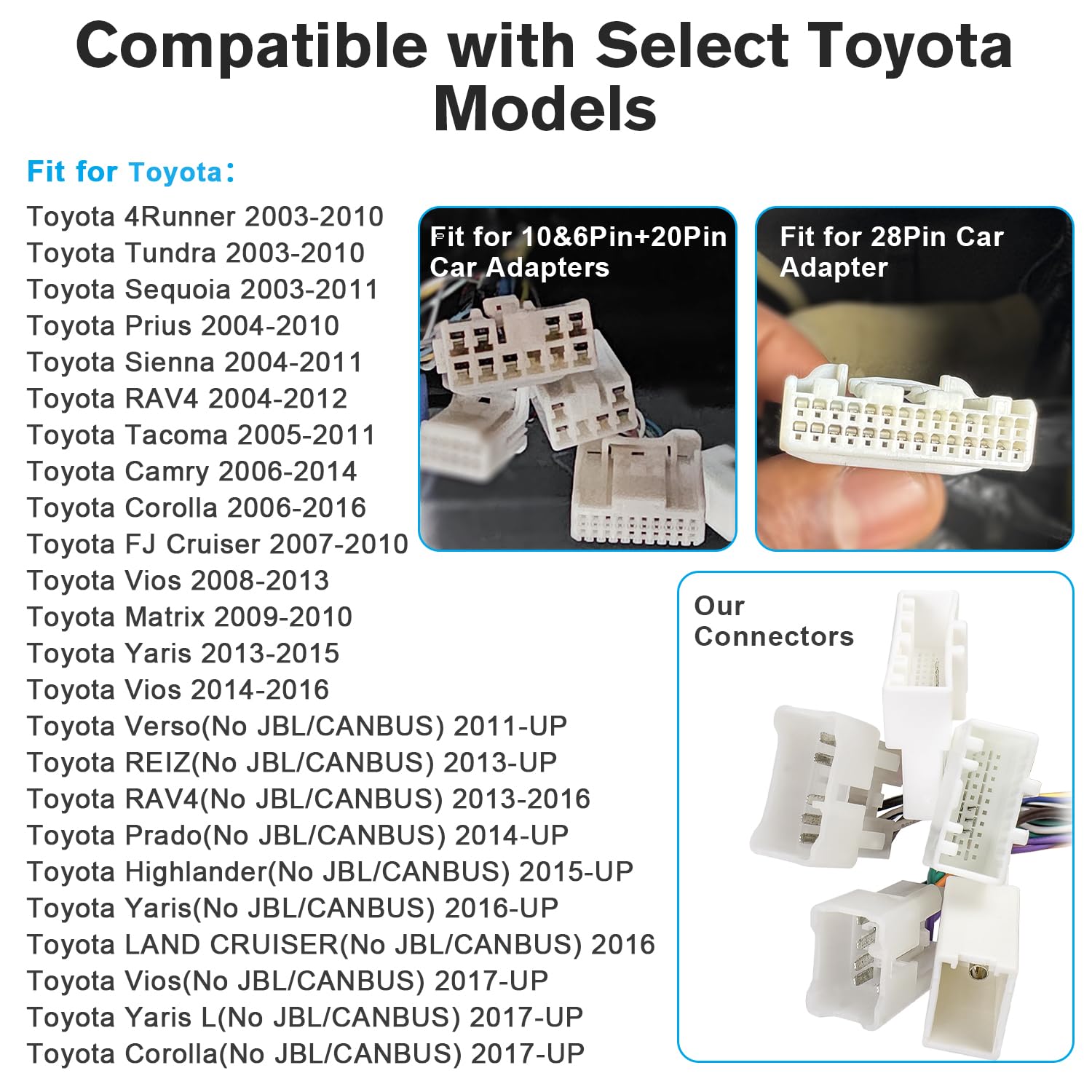 Ricambio Telecomando Portachiavi Pulsante Gomme Per Toyota 4RUNNER