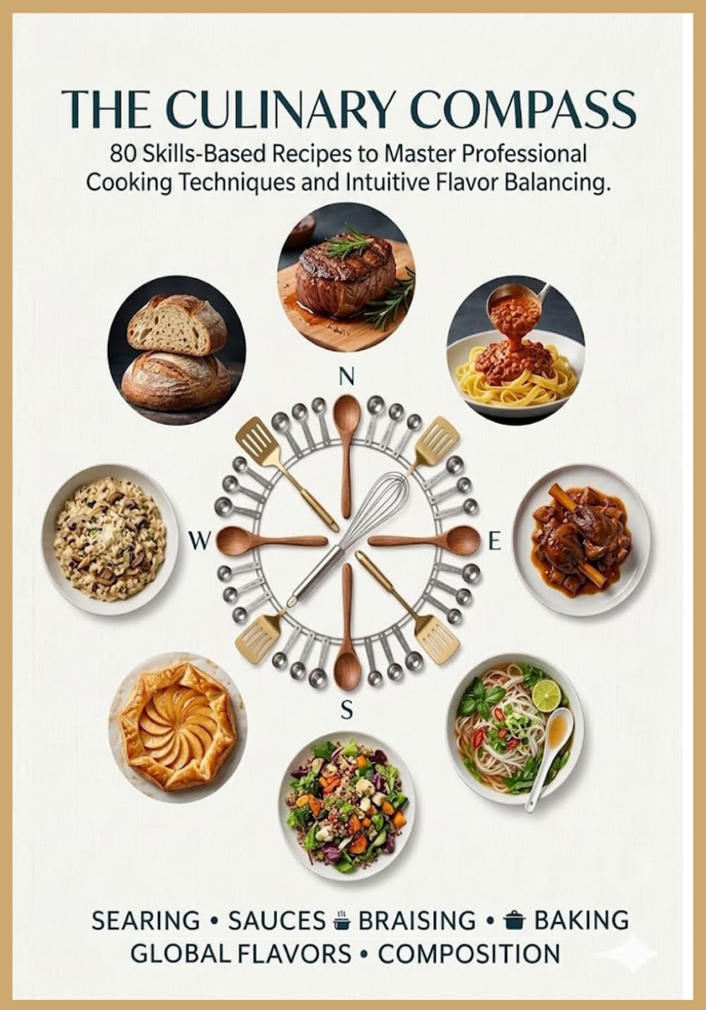 The Culinary Compass: 80 Skills-Based Recipes to Master Professional Cooking Techniques and Intuitive Flavor Balancing. (The Ultimate Cookbook Series: ... recipes that have stood the test of time.)