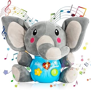 Comprar Musicales Juguetes Bebes 6-12 Meses 1 aƱo, Peluche Luces y Sonidos, Musical Interactivo Suaves para Cantar, Juegos Regalos para NiƱos NiƱas PequeƱos de 1 2 3 aƱos