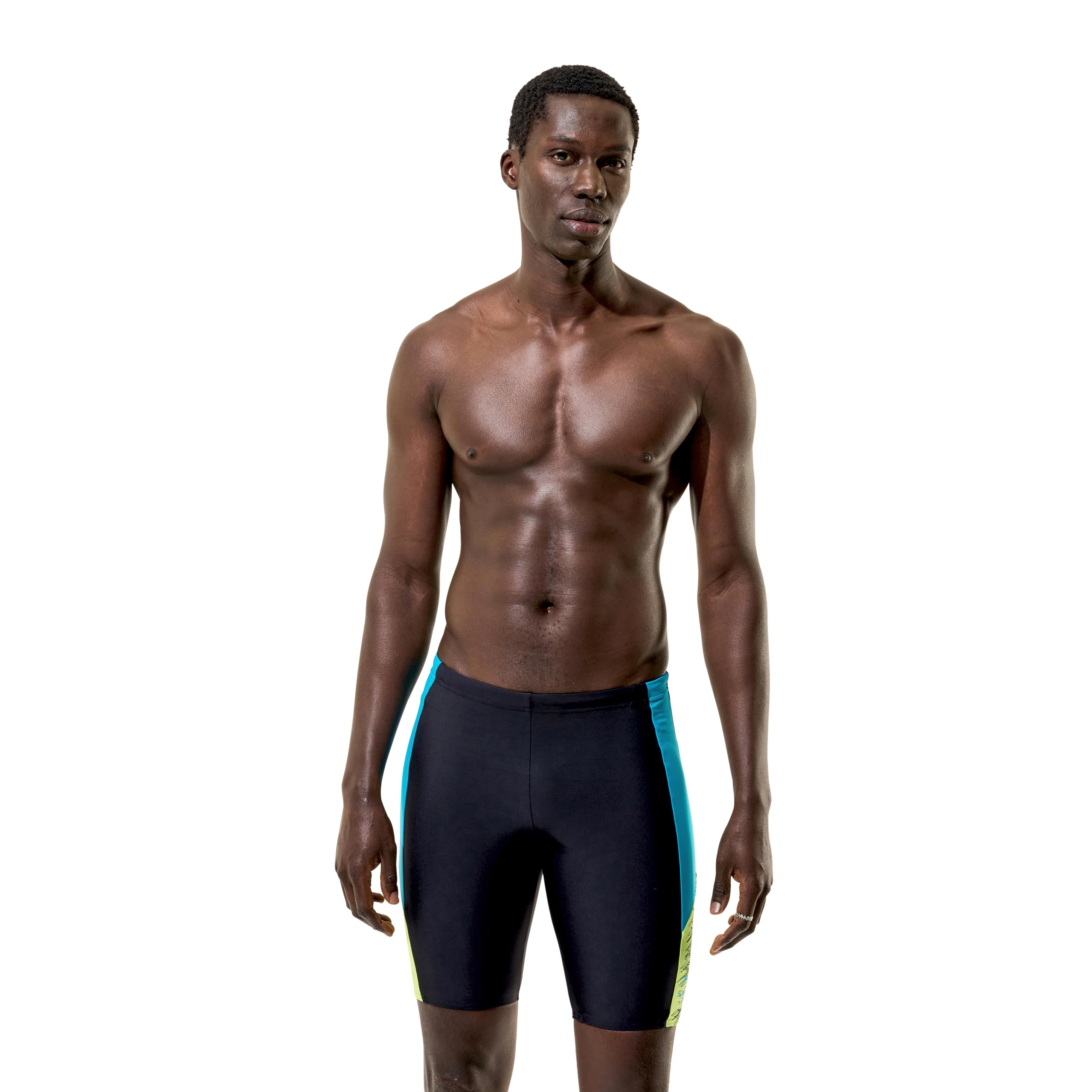 Speedo Men's Dive Jammer - Ant/Teal - Medium