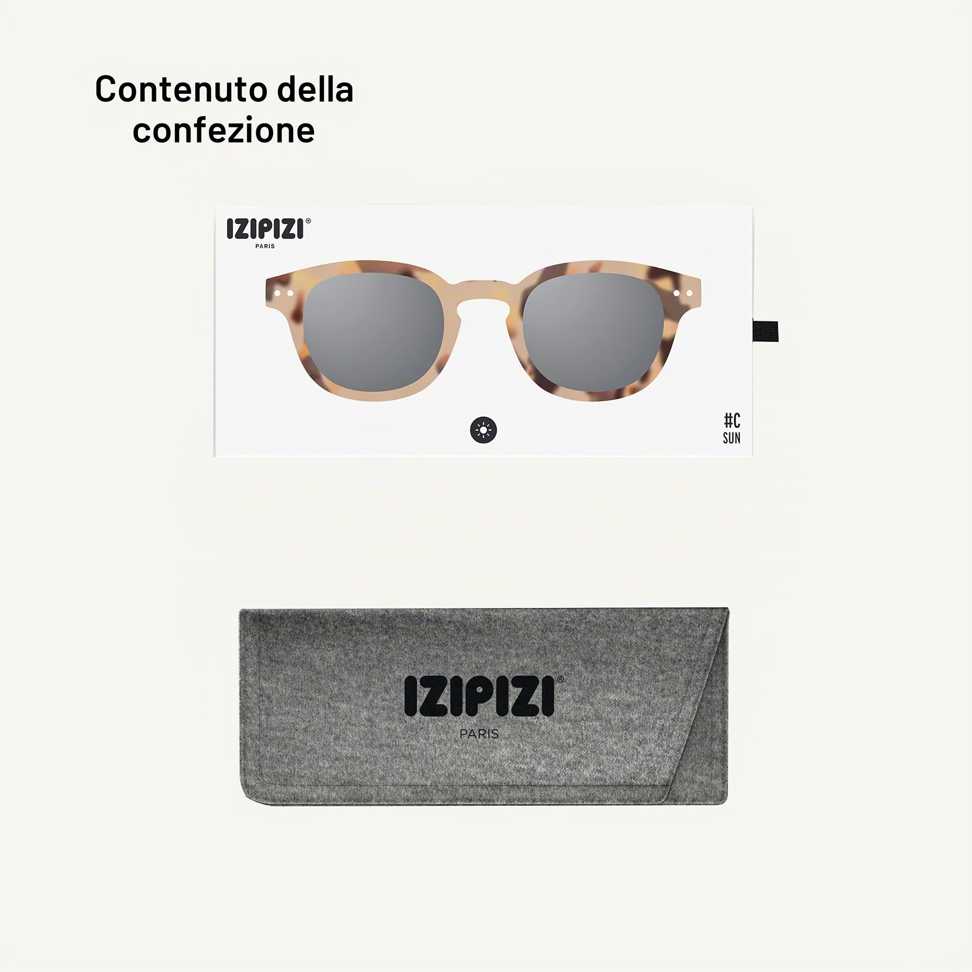 IZIPIZI Unisex Shape #C Occhiali da sole