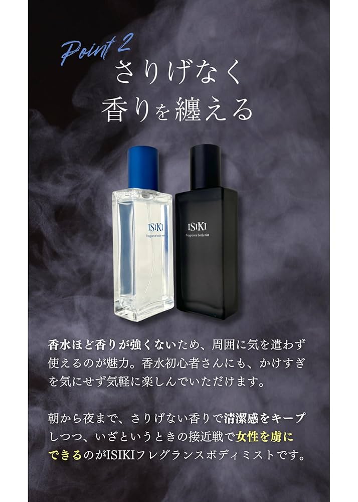【モテ香水】ISIKIフレグランスボディミスト ISIKI フレグランスボディミスト