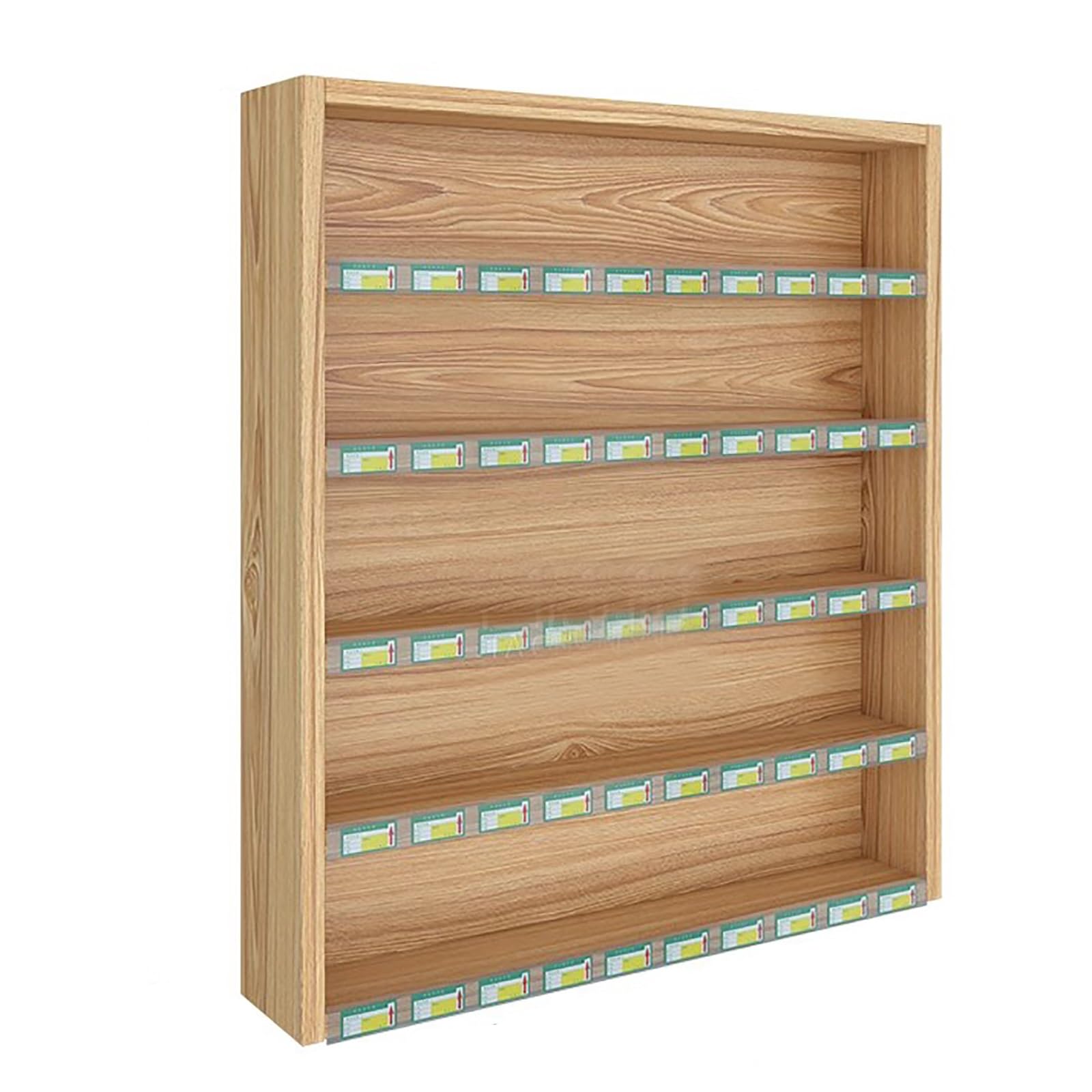 Expositor de madera para puros y tabaco ideal en tiendas de dulces
