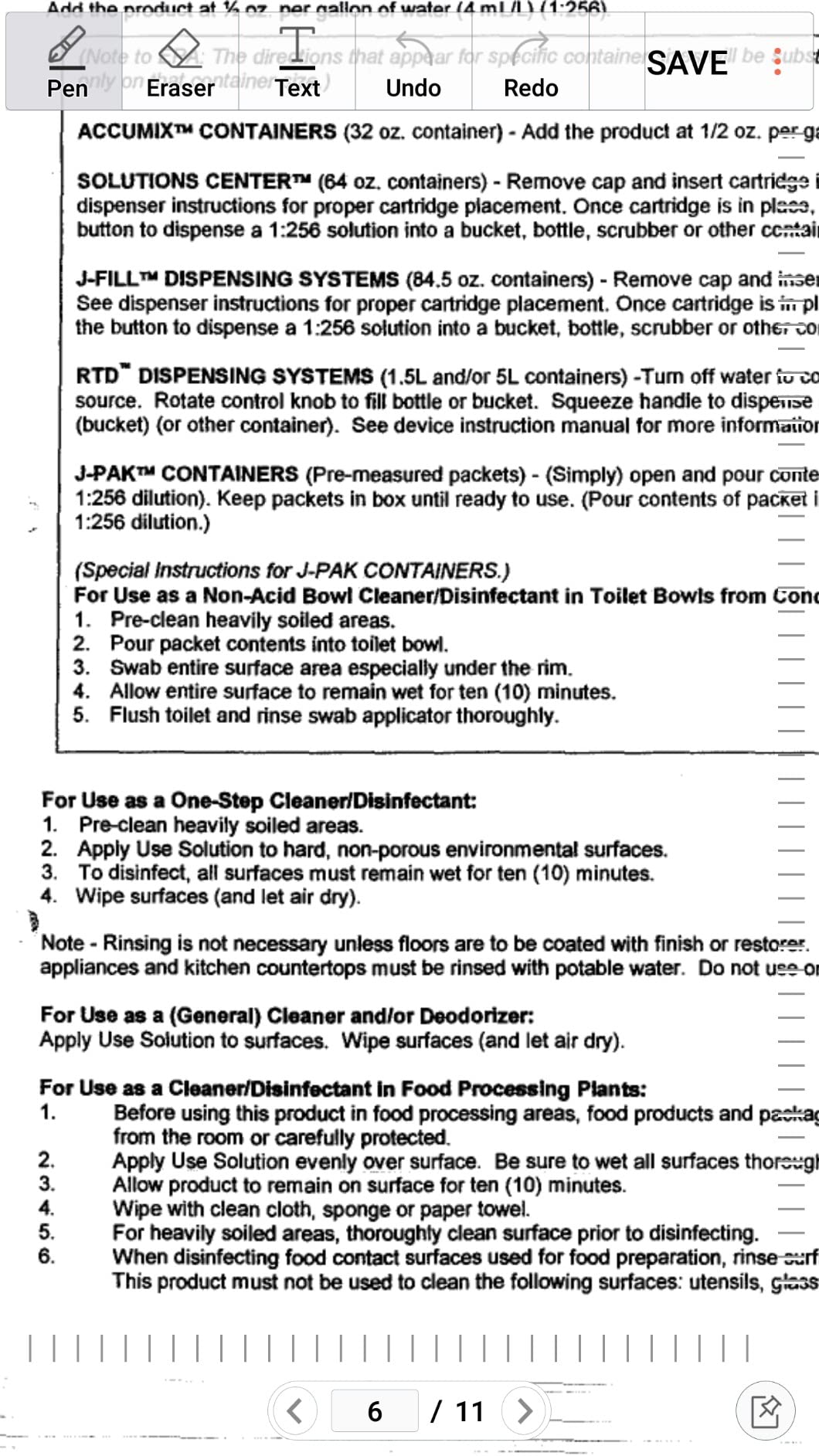 Requires 3min wet application - DO NOT SPRAY AND WIPE OFF.