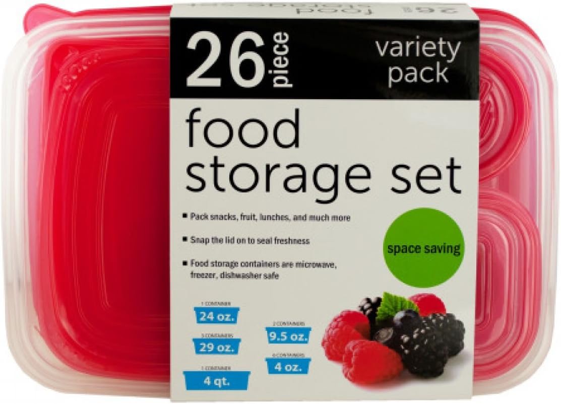Variety Nesting Food Storage Container Set Set of 4, [Kitchen & Dining, Food