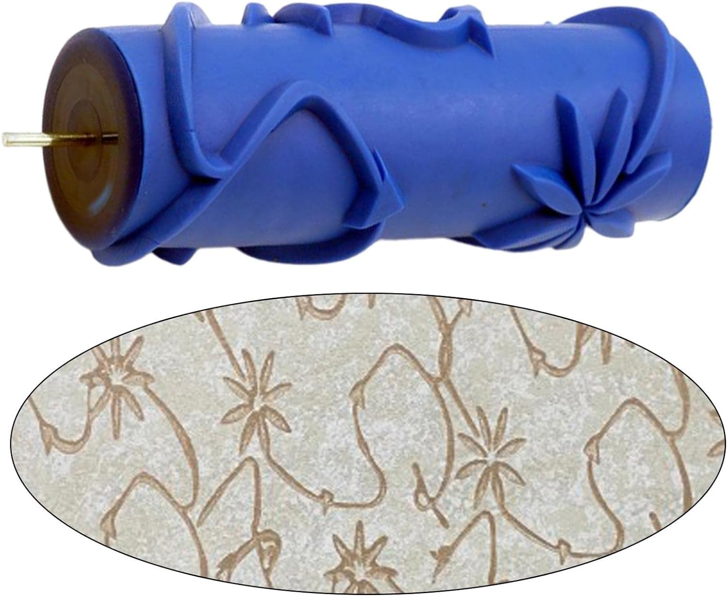 Rodillos de pintura, Rodillo de patrón de textura de 5 pulgadas, lavable for mesas de pared, cortinas, barriles, accesorios de plantilla de textura, herramientas de bricolaje, cepillos de decoración d