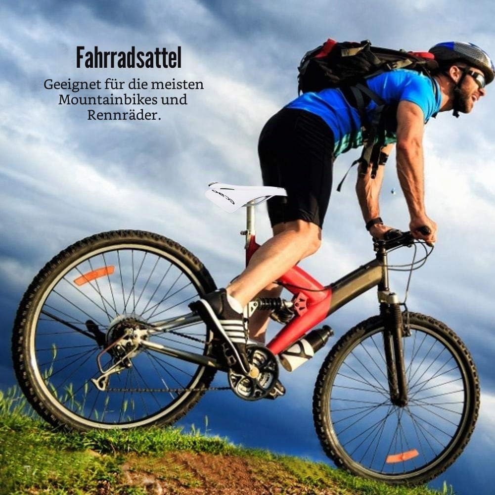 VGEBY1 Fahrradkissen, Fahrradsitz, stoßfest, bequem, für Mountainbikes und Rennräder, Ersatzzubehör