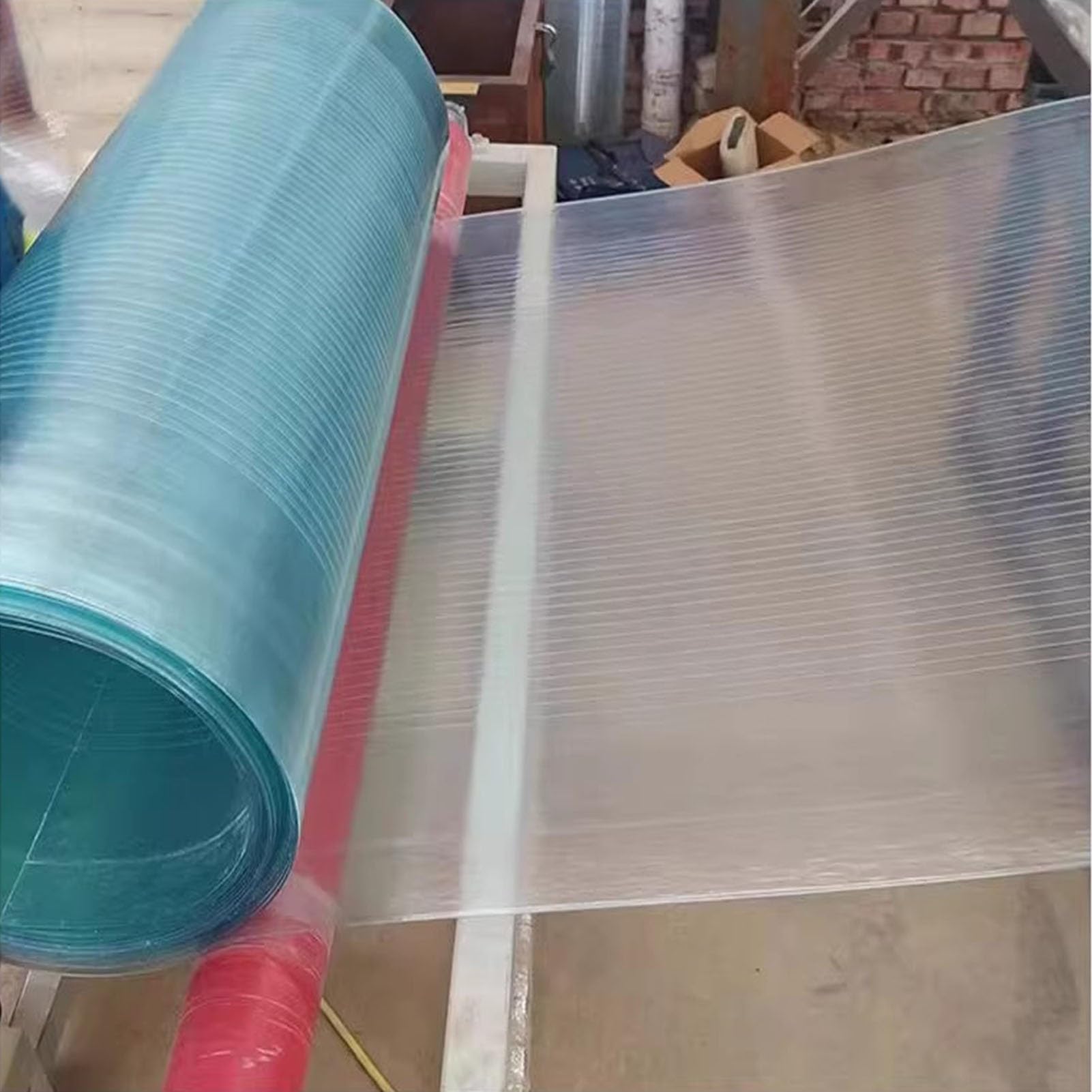 Planchas para Tejados Láminas Policarbonato Cubiertas Transparente Paneles Fibra Vidrio Terraza Acristalada Familiar(1.2x3m/3.94x9.84ft)