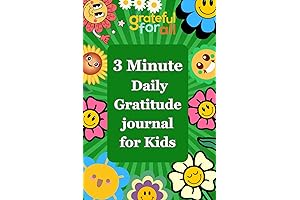 3 Minute Daily Gratitude Journal for Kids: OYES