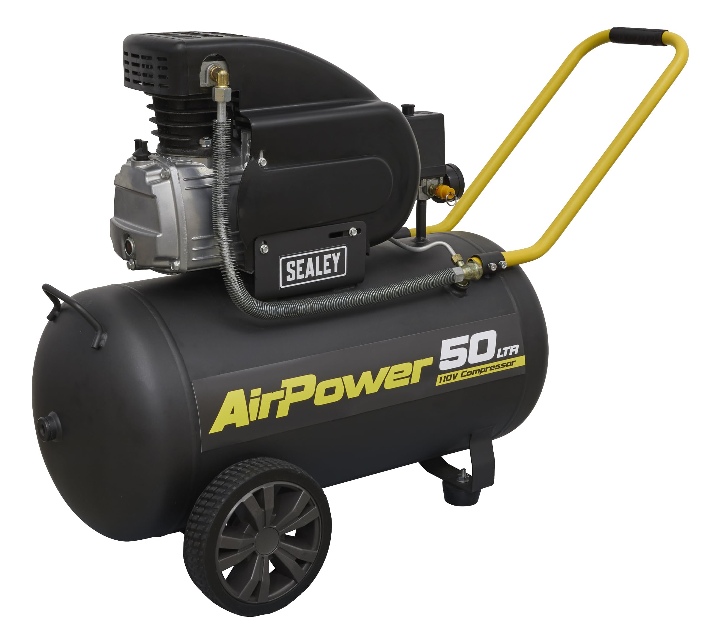 Sealey Sac5020E110V Compressor 50Ltr Direct Drive 2Hp 110V