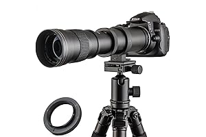 420-800mm f8.3 Manual Telephoto Zoom Lens for Nikon F Mount SLR Cameras