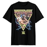 Wrestlemania Champions Bret Hart Ultimate Warrior Piper Adult T-Shirt