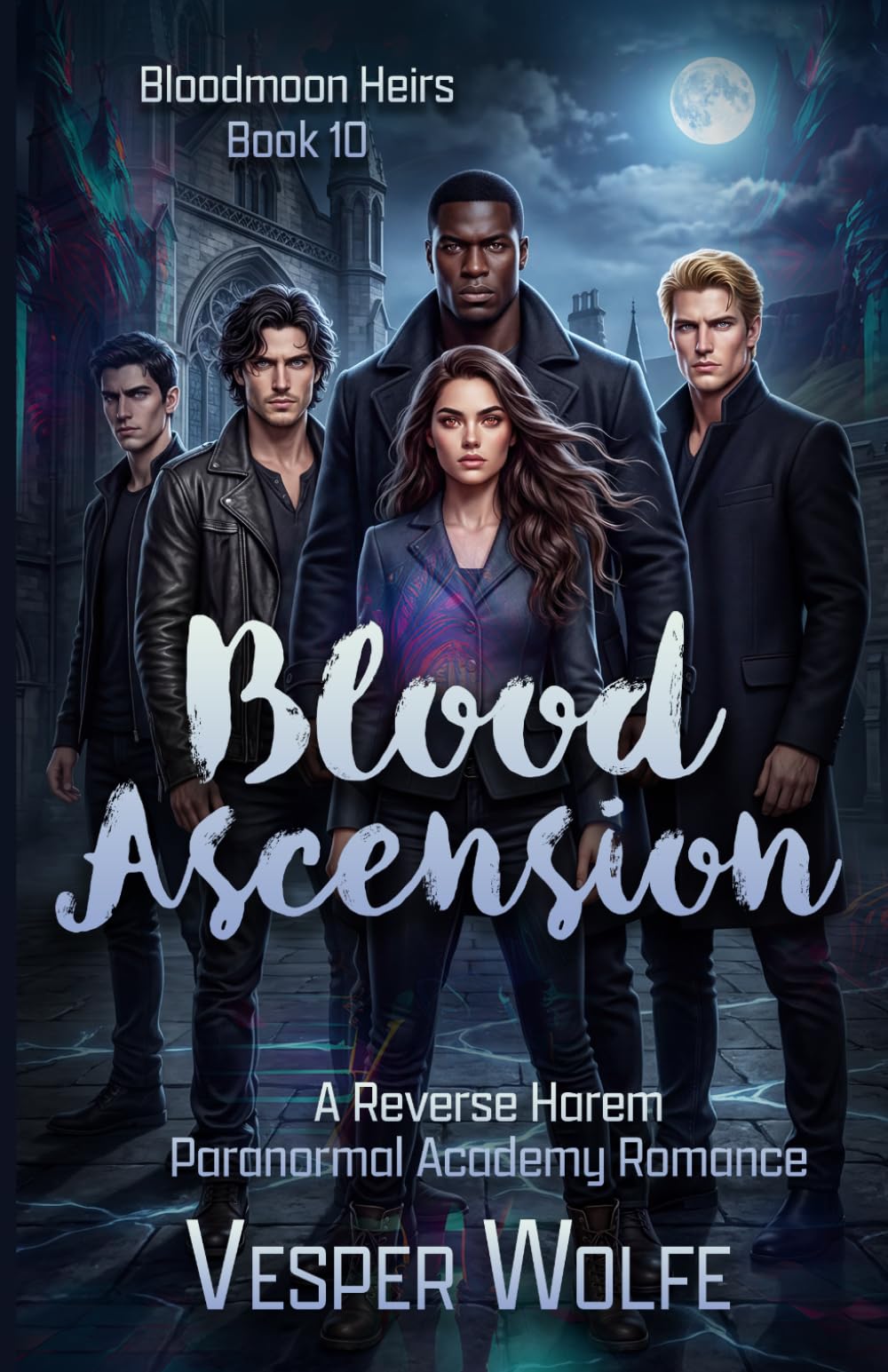 Blood Ascension: A Reverse Harem Paranormal Academy Romance (Bloodmoon Heirs)