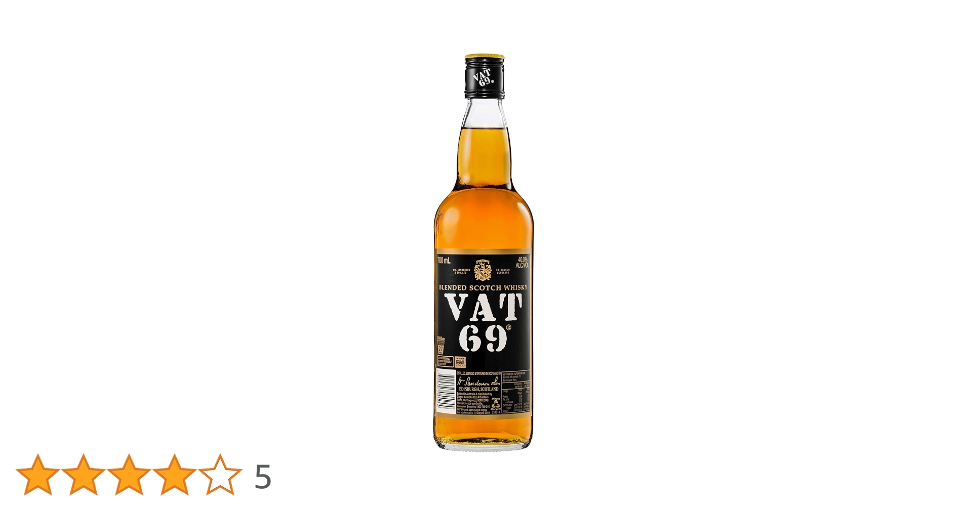 VAT 69 スコッチウイスキー 750ml fit=scale-down,w=1200