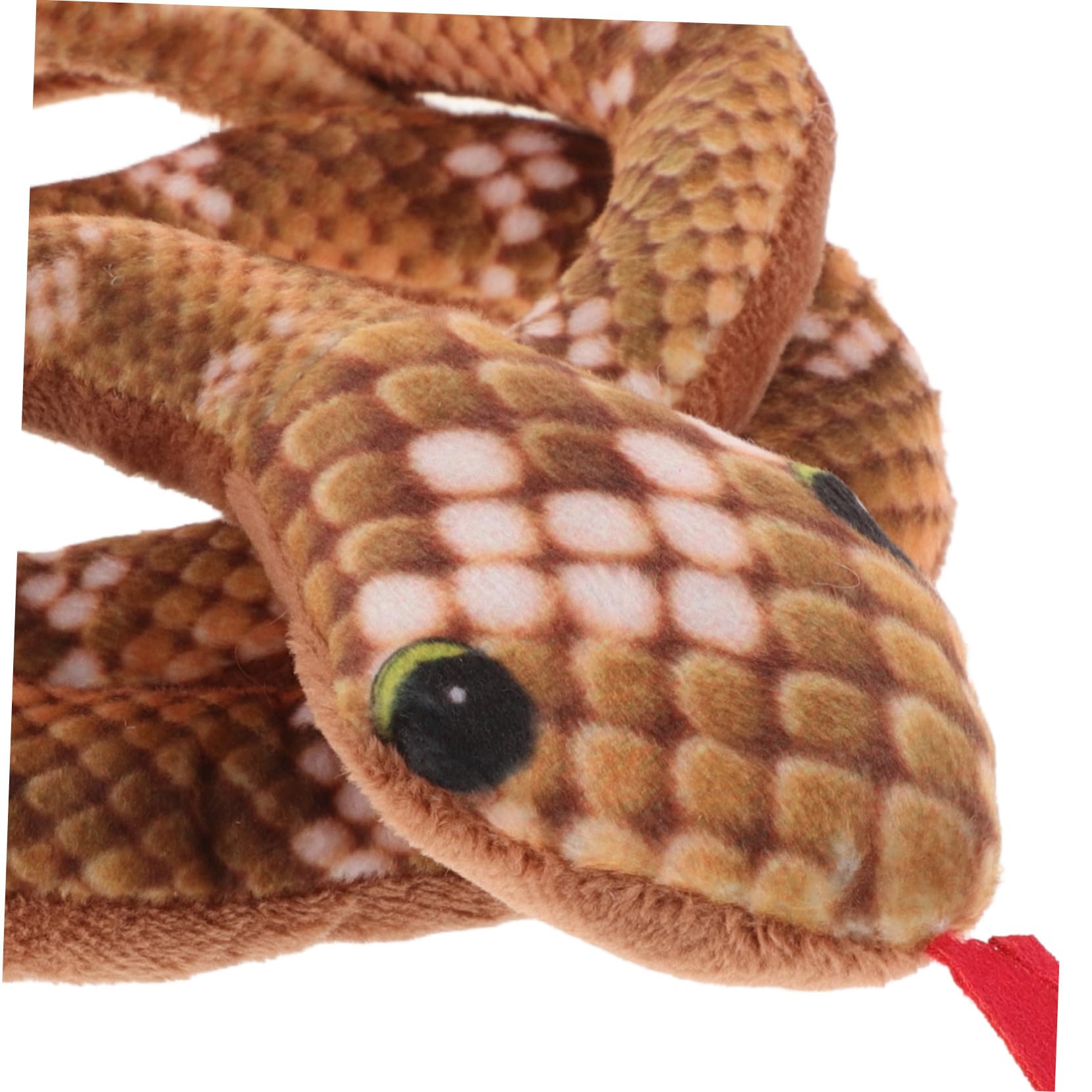 INOOMP Serpent Peluche pour Chat Intérieur avec Herbe à Chat Stimulation Interactive et Exercice pour