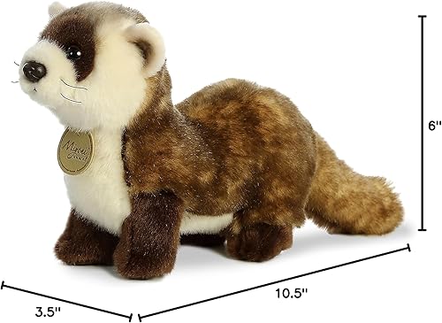 Miniatura 4 de Aurora - Miyoni - hurón con patas negras de 105 pulgadas 1 EA marrón