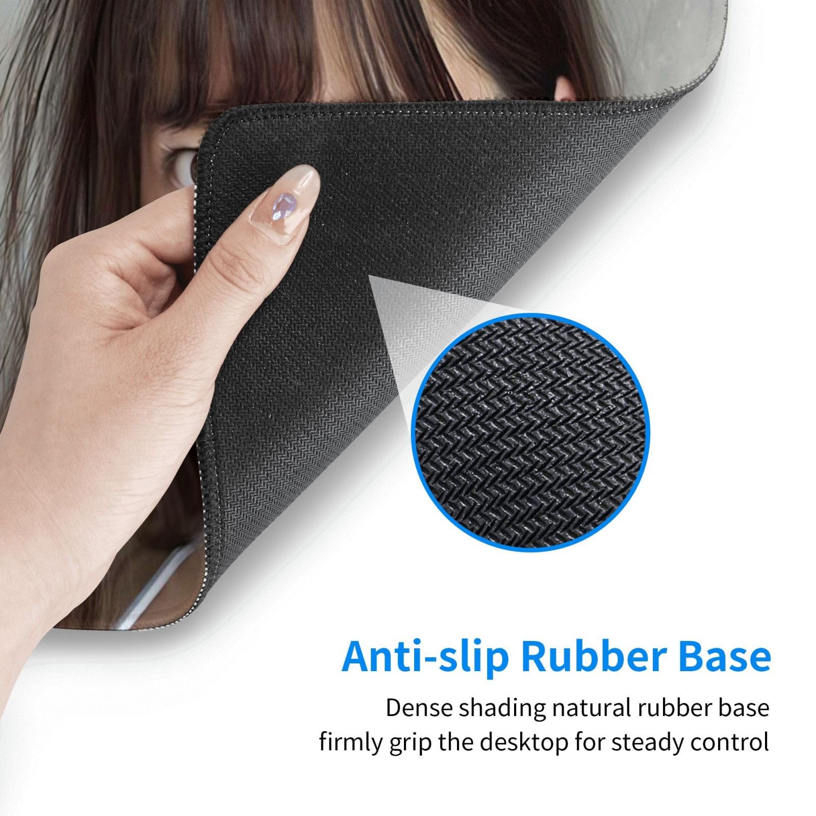 鷲尾めい　デスクマット Amazon.co.jp：人気 鷲尾めい (7) 個性 テーブルマット 防水 滑り止め