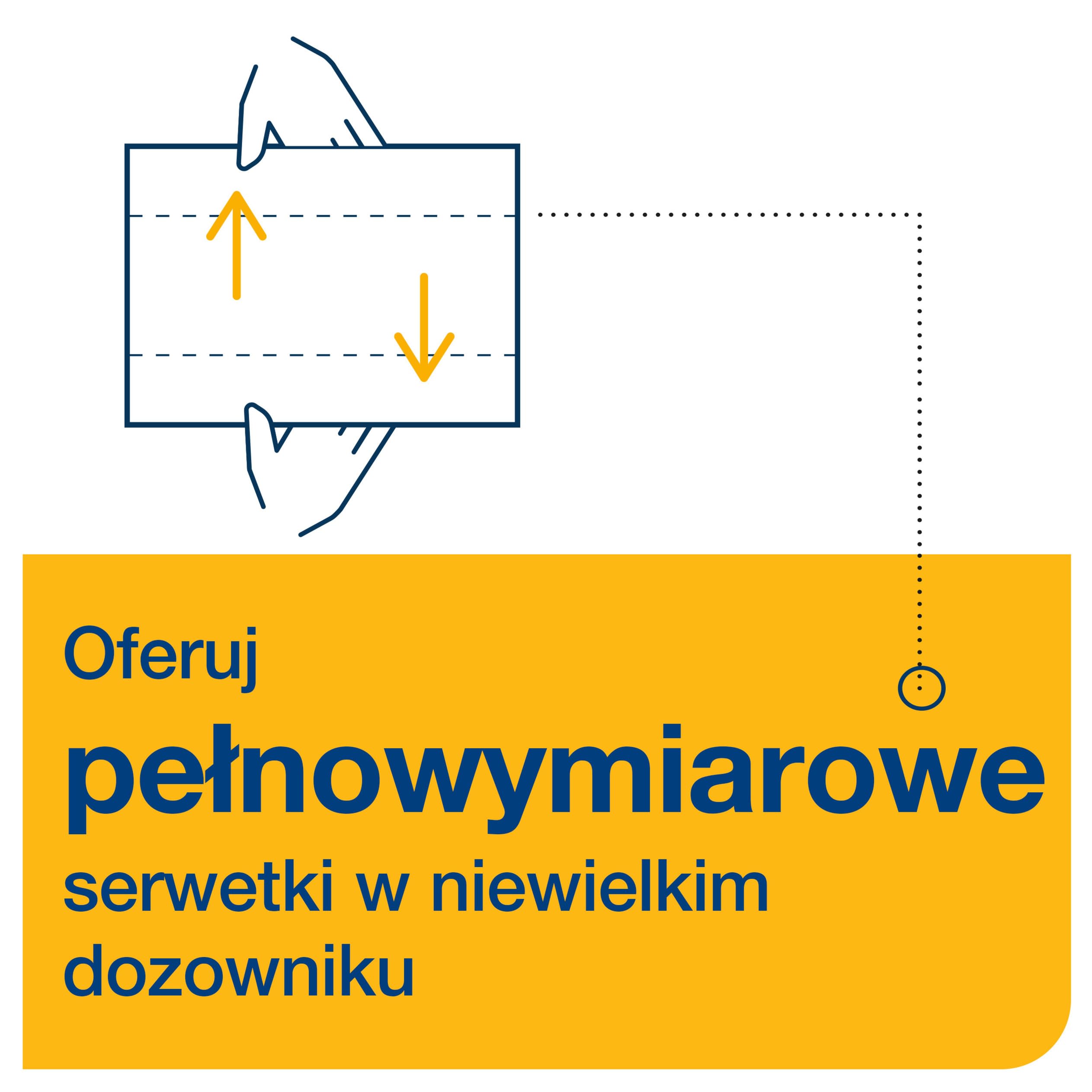 Tork Xpressnap Fit 12830 serwetki do napełniania do serwetki papierowej N14, wysoka jakość – 2-warstwowe, naturalne – 6 x 720 (4320) szt