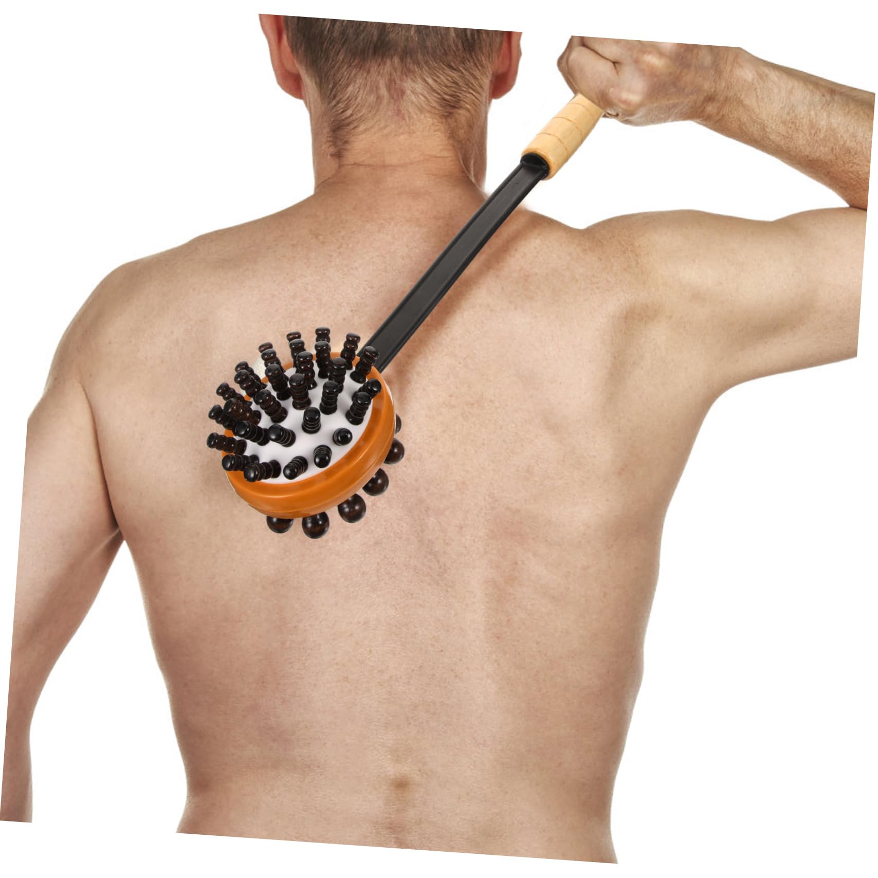 Masajeador de Espalda Martillo de Masaje Corporal Martillo Flexible de Mano para Relajar el Cuello Hombros para Uso el Hogar o Viajes