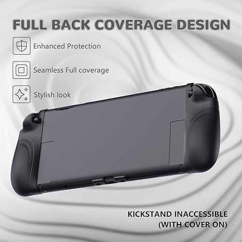 Miniatura 7 de PlayVital Ranger Protective Case for Nintendo Switch 2 with Stand Ergonomic Anti-Slip Silicone Grips, Dockable Hard Shell, 4 Thumbstick Caps