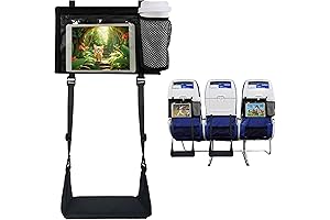 Convert Airplane Seat to Bed with Airplane Foot Hammock and Tray Table Pocket