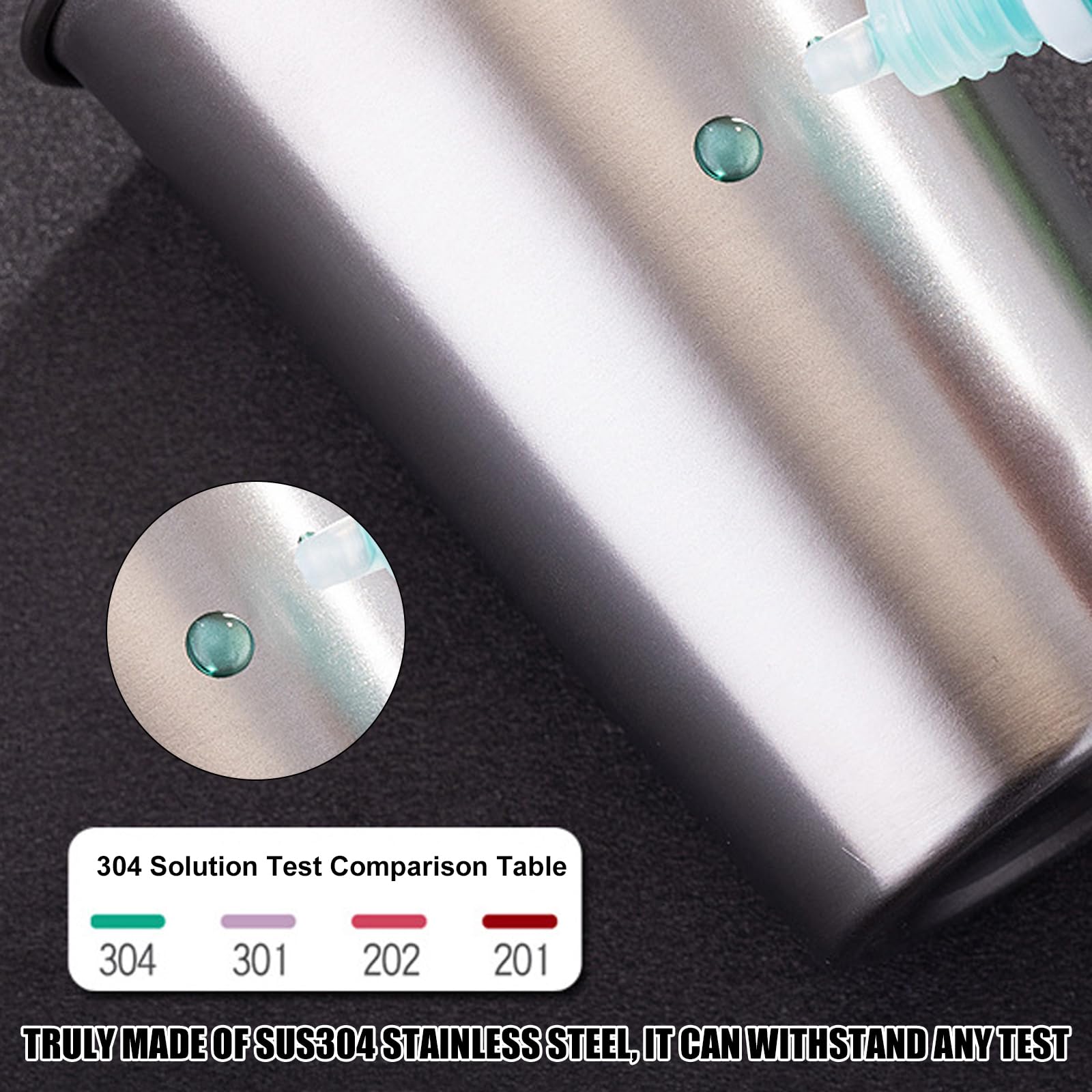 10 bicchieri in acciaio inox da 350 ml: impilabili in metallo, in acciaio inox, SUS304, pieghevoli, in metallo, per picnic e gastronomia
