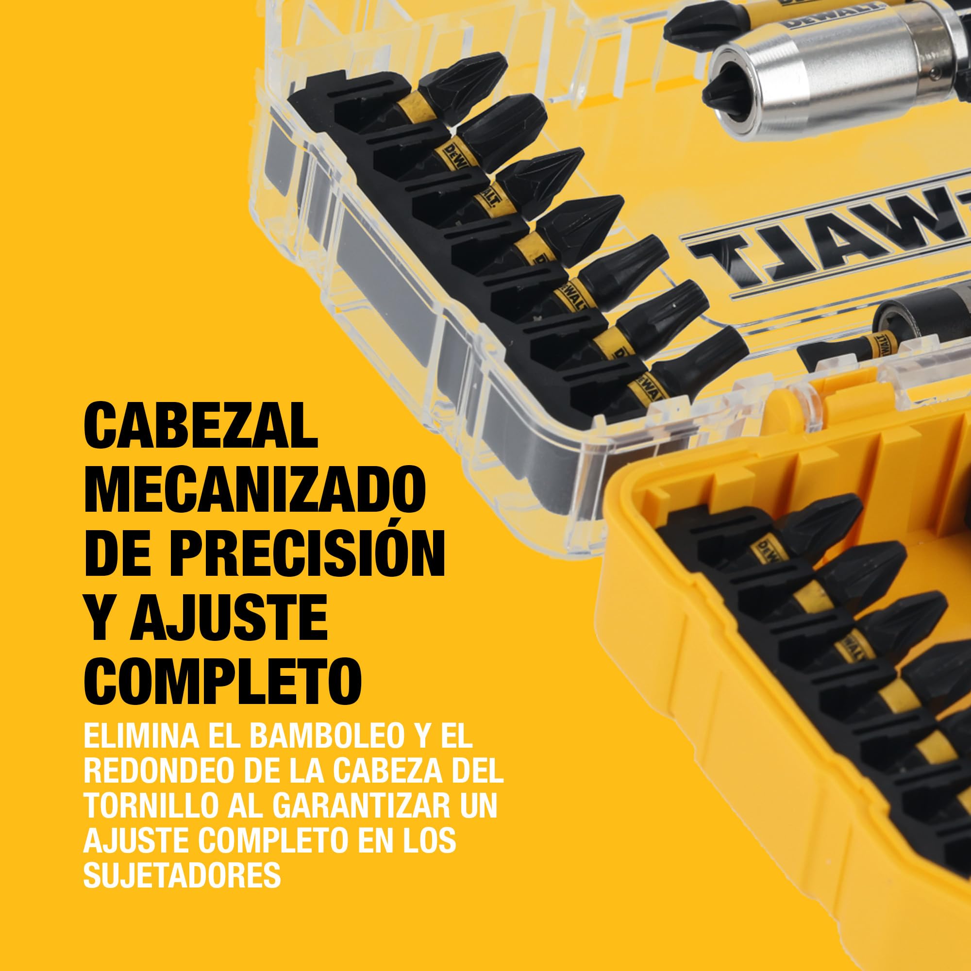DEWALT EXTREME FlexTORQ Juego de atornillado (37 piezas), DT70731T-QZ