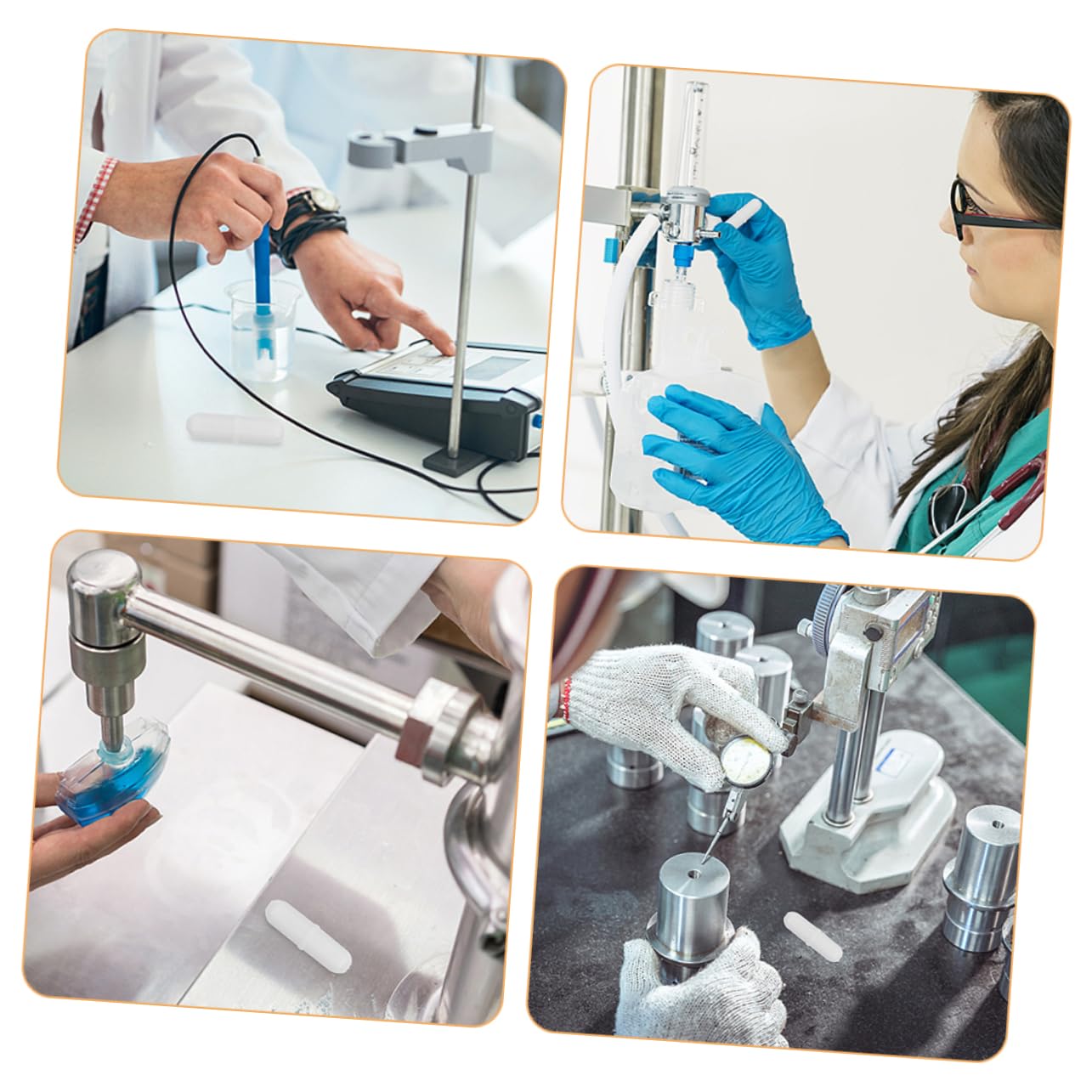 Gatuida 25pièces Barre Agitation Magnétique Ptfe De Agitateur De Laboratoire Pour Mélanges Et Réactions Scientifiques Forme Et Performance Optimale