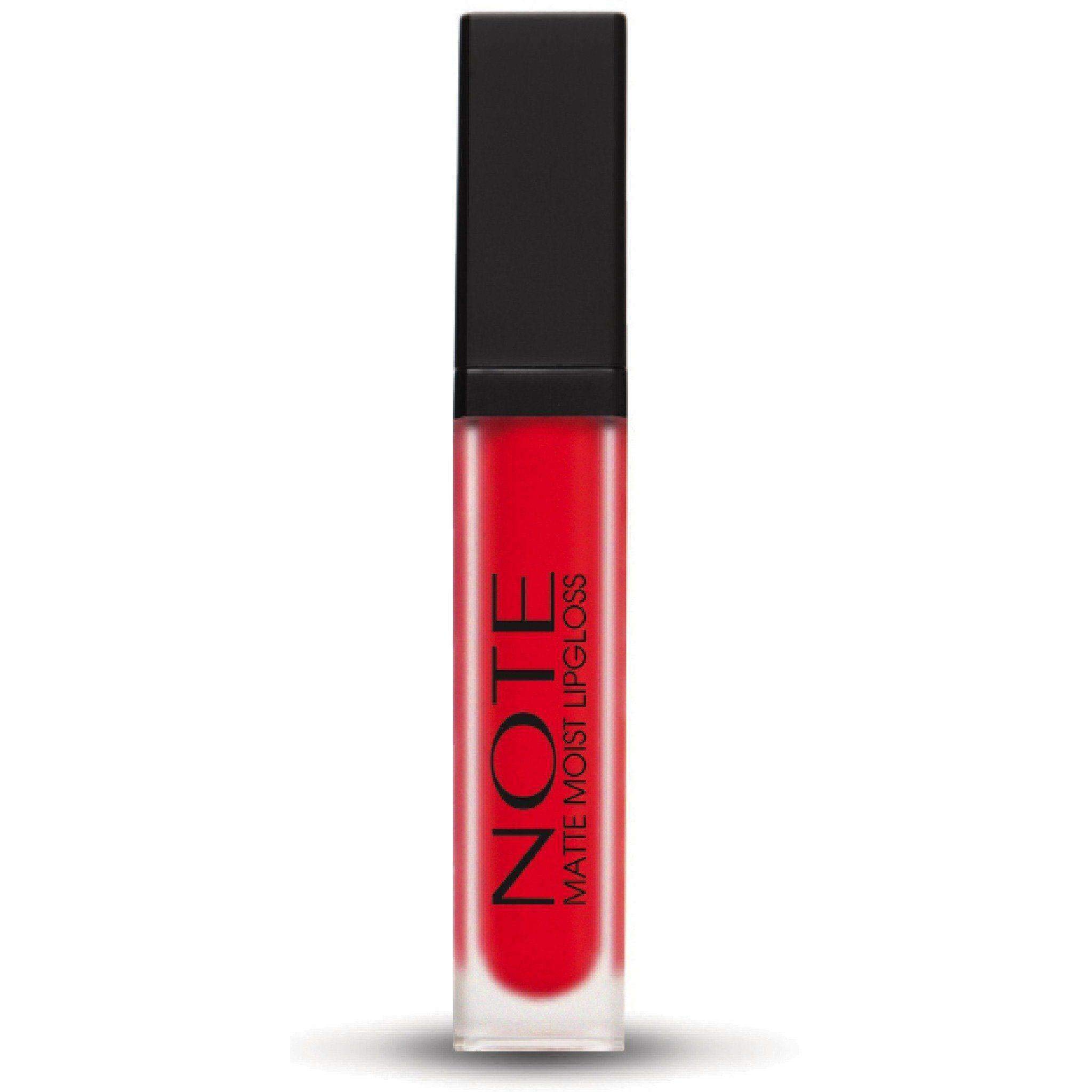 Note Cosmetics Mattemoist Lipgloss 411 Vanilla Milk Yarı Mat Saten Bitişli Likit Ruj - Nude