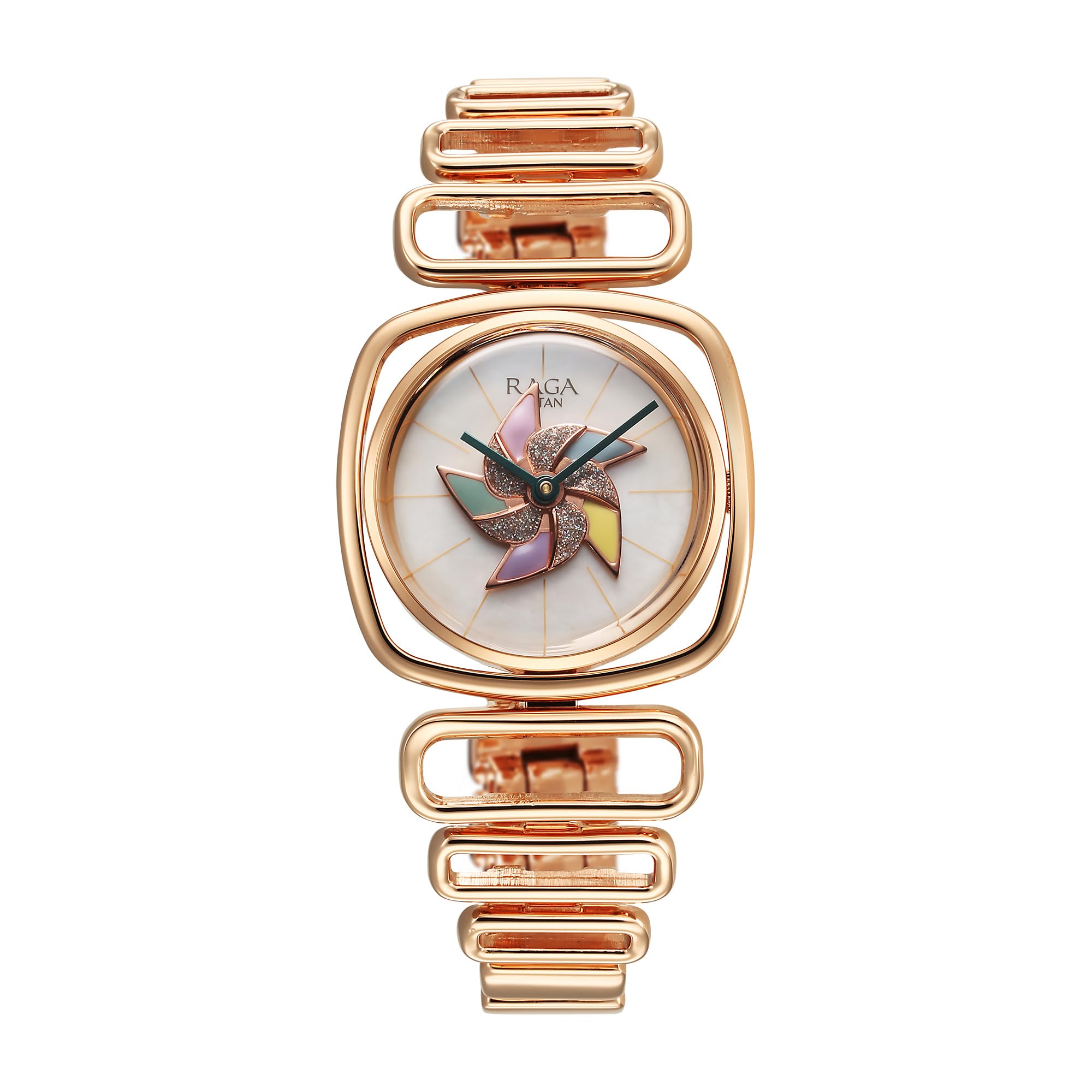 Titan Brass Analog Silver Dial Womens Watch-95254Sm01F, Band Color:Gold (B0DGKDRPP5) Amazon Price History, Amazon Price Tracker