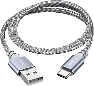 USB C Charger Cable 1M Type C Charger Fast Charging Lead Nylon Braided forHuawei P30 P20 P40,Google Pixel,Xiaomi,Sony Xperia,Switch Samsung Galaxy S21 S20 S10 S9 S8 A12 A20e,Huawei P30 P20 P40, etc