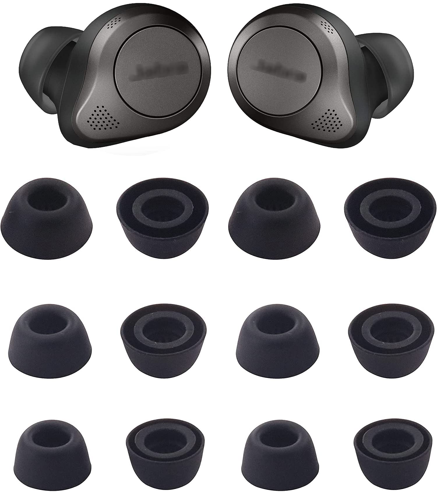 Amazon | Rqker イヤーチップ Jabra Elite 85tヘッドフォンに