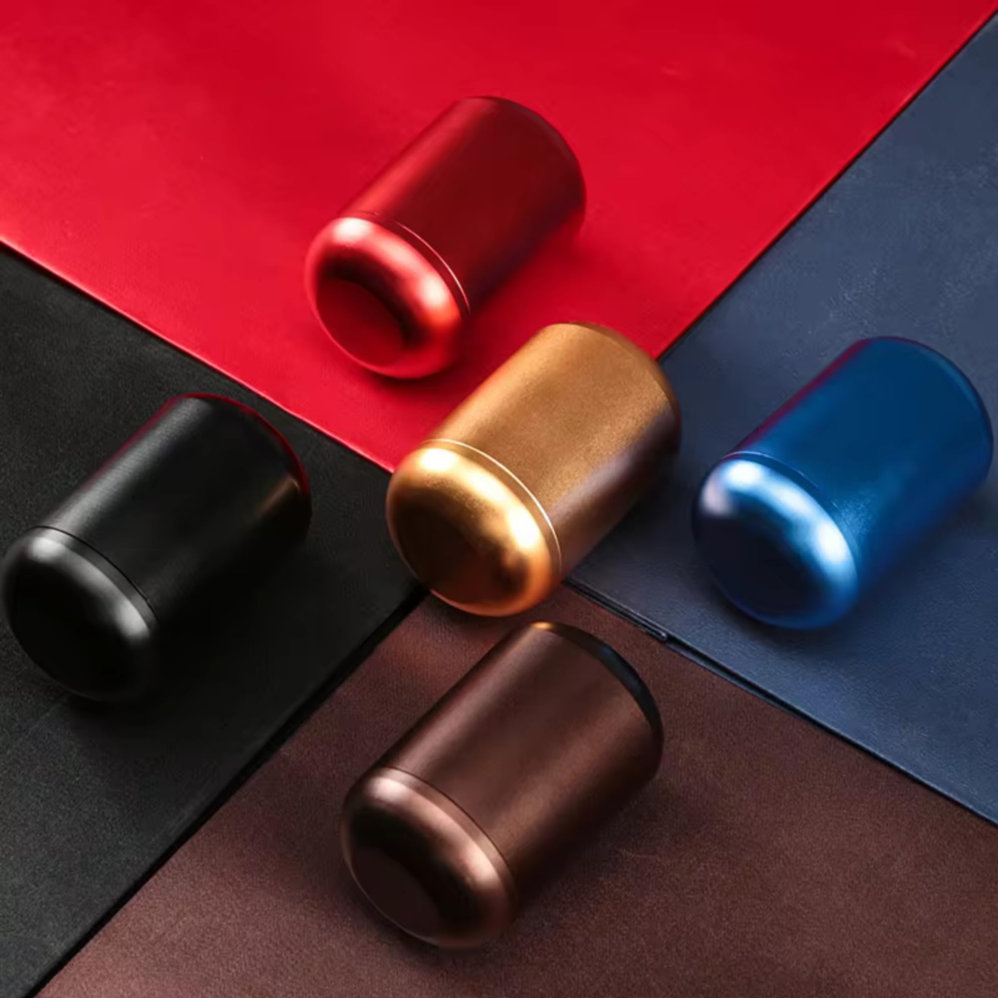 2.7oz Mini Tea Tin Canister (Black) thumbnail 6